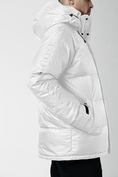 Chamarras Canada Goose Hombre Mexico - Approach Abrigos Blancos ZD0832741